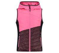 CMP Kinder Hybrid Hoodie Weste, plum, 98