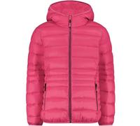 Steppjacke CMP "KID G JACKET FIX HOOD", Kinder, Gr. 152, carminio, Obermaterial: 100% Polyester. Futter: 100% Polyester. Wattierung: 100% Polyester, hoch geschlossener Ausschnitt, Jacken Steppjacke, f