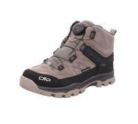 CMP Kinder-Jungen-Outdoor-Allwetterstiefel gefüttert KIDS KIRUNA MID FITGO FLEECE W Braun-Schwarz-Grau 35