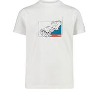 CMP Kinder Jungen Stretch T-Shirt, weiß, 140