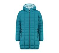CMP Kinder Kapuzenjacke Steppmantel Winterjacke Mädchen dunkelgrau pink grau