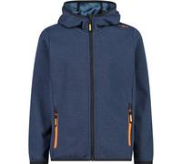 CMP Kinder Kapuzensweat KID JACKET FIX HOOD (34H6394) 176 BLUESTEEL-NERO