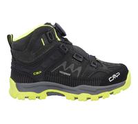 CMP - Kid's Kiruna Mid Fitgo Trekking Shoes WP - Wanderschuhe, Gr. 30, schwarz (Piombo/Acido)