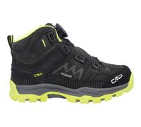 CMP - Kid's Kiruna Mid Fitgo Trekking Shoes WP - Wanderschuhe, Gr. 38, schwarz (Piombo/Acido)