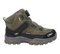 CMP Kinder Kiruna Mid Fitgo WP Schuhe, Olive, 35