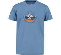 CMP Kinder Piquet T-Shirt (Größe 104, blau)