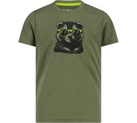 CMP Kinder Piquet T-Shirt (Größe 116, oliv)