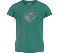 CMP Kinder Piquet T-Shirt (Größe 116, tuerkis)