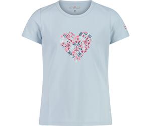CMP Kinder Piquet T-Shirt (Größe 128, blau)