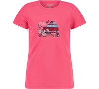 CMP Kinder Piquet T-Shirt (Größe 128, pink)