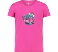 CMP Kinder Piquet T-Shirt (Größe 128, pink)