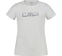 CMP Kinder Print T-Shirt (Größe 128, weiss)
