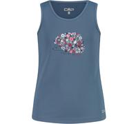 CMP Kinder Print Tanktop (Größe 164, blau)