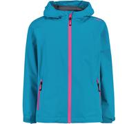 CMP Kinder Rain Hoodie Jacke (Größe 110, blau)