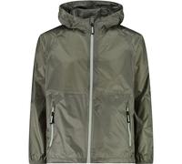 CMP Kinder Rain Hoodie Jacke (Größe 110, oliv)