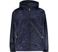 KID JACKET RAIN FIX HOOD BLACK BLUE 128 BLACK BLUE