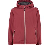 CMP Kinder Rain Hoodie Jacke (Größe 164, rot)