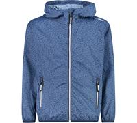 CMP Kinder Regenjacke blau Größe 110 Trekking Klein verpackbar Wasserabweisend
