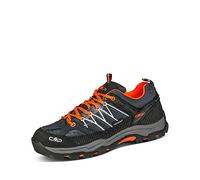 CMP Wanderschuhe Rigel Low WP Anthrazit/Flash Orange Kinder Größe 40 (US 7,5)