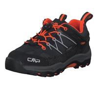 CMP Kinder Rigel Low Trekking Shoe Wp, Antracite-Flash Orange, 40