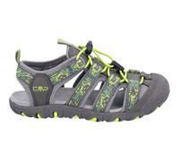 CMP - Kids Sahiph Hiking Sandal, Unisex, Graffite-Lime Grren, 37