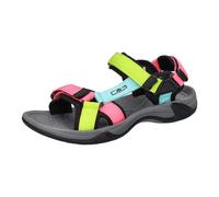 CMP Kinder Sandale Kids Hamal Hiking Sandal 38Q9954J-21EV 40 Lagoon-Pink Fluo-Acido