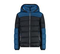 CMP Kinder Steppjacke KID JACKET FIX HOOD 33Z1524-95UP 140 Antracite-Petrol