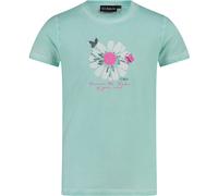 CMP Kinder Stretch Print T-Shirt (Größe 98, blau)