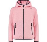 CMP Kinder Strick Fleece Jacke, pink-bianco, 152
