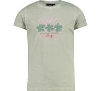 CMP - Girl's Slub Jersey T-Shirt - T-Shirt, Gr. 116, grau (Pistacchio)