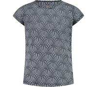 CMP - Girl's Burnout Jersey T-Shirt - T-Shirt, Gr. 116, grau (BlackBlue)