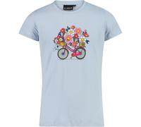 CMP - Girl's T-Shirt - T-Shirt, Gr. 176, grau (SkyBlue)