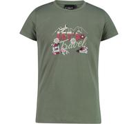 CMP Kinder T-Shirts oliv Größe 98 Lifestyle Hautfreundlich