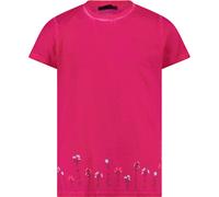 CMP - Girl's Slub Jersey T-Shirt - T-Shirt, Gr. 176, rosa (Magenta)