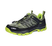 CMP Kids Rigel Low Trekking Shoes Wp Unisex Kinder Trekking-Schuhe, Kaki Acid, 28 EU