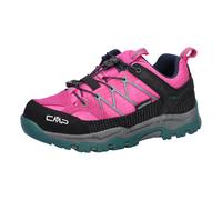 CMP Kids Rigel Low Waterproof Kinder Trekkingschuhe rosa/schwarz/blau - 32