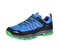 CMP Unisex Kinder Kids Rigel Low Shoes Wp Trekking-Schuhe, Blau Grau Grün Danube Bluish, 41 EU