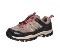 CMP Kinder Trekking Schuhe Rigel LOW WP 3Q13244-07UP 34 Deserto-Carminio