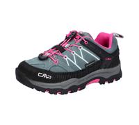 CMP Rigel Low WaterProof Kinder Trekkingschuhe blau-grau/rosa - 28