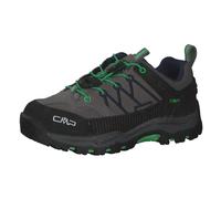 CMP Kinder Trekking Schuhe Rigel LOW WP 3Q13244-29UF 28 Graffite-Verde Fluo