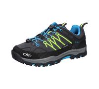 CMP Rigel Low Waterproof Kinder Trekkingschuhe Dunkelgrau/Neongelb - 35