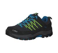 CMP Rigel Low WaterProof Junior Trekkingschuhe schwarz/blau/neongrün - 40