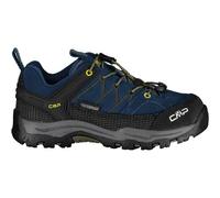 CMP Kinder Trekkinghalbschuhe KIDS RIGEL LOW TREKKING SHOES WP (3Q13244) 33 BLUE INK-YELLOW