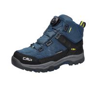 CMP Kids Kiruna Mid Fitgo WP Trekking Shoes blue ink-yellow (10MF) 28