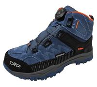 CMP Kids Kiruna Mid Fitgo Trekking Shoes WP bluestone-arancio (09NS) 33