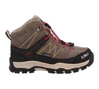 CMP Kids Rigel Mid Trekking Shoes WP deserto-carminio (07PU) 28