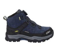 CMP Kiruna Mid Fitgo Fleece waterproof Jungen Wander- und Bergschuhe, blau, 38 EU