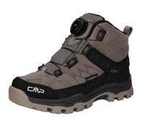 CMP Kinder Trekkingschuhe Kids Kiruna Mid FITGO Fleece WP 3Q57894-08PU 35 Deserto-Sabbia