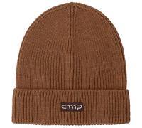 CMP - Knitted Hat with Logo - Mütze, Gr. One Size, braun (Tabacco)