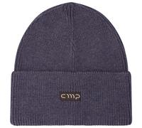 CMP - Knitted Hat with Logo - Mütze, Gr. One Size, grau (Blueberry)
